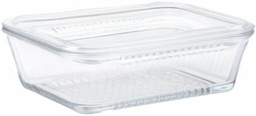 Multi Function Butter Dish, 6-Inch, Clear