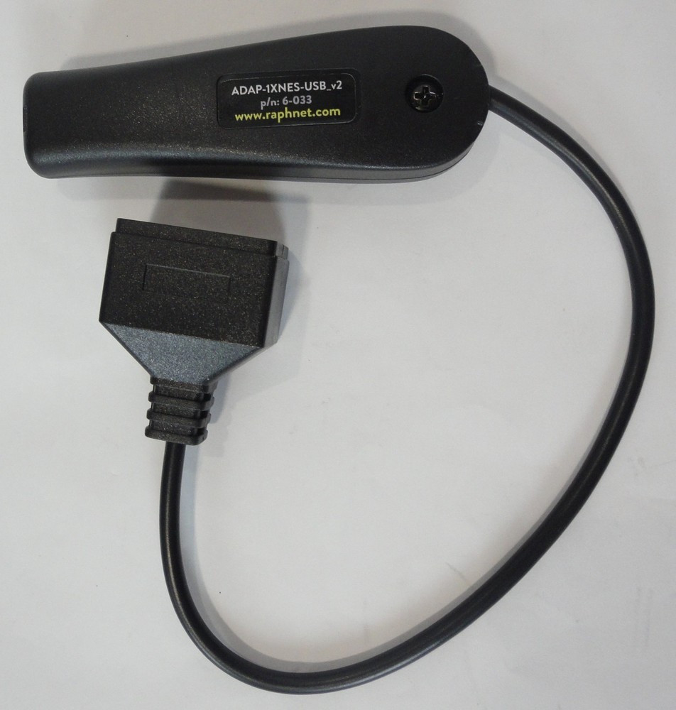 NES Controller to USB Adapter Cable by raphnet technologies ADAP-1XNES-USB_V2