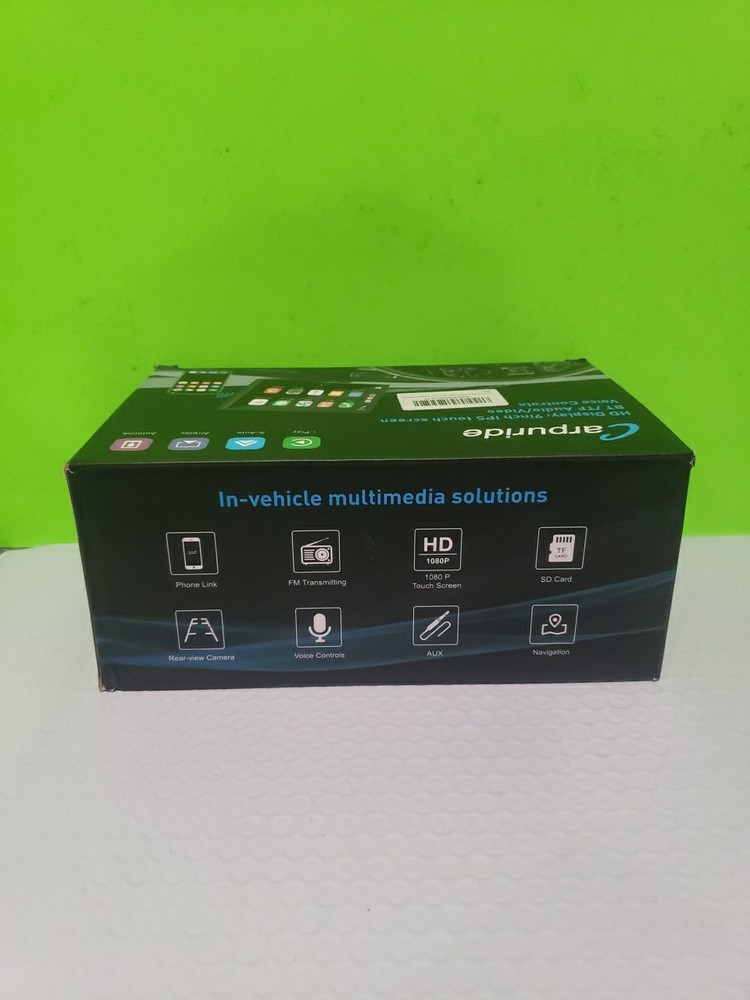 CARPURIDE C98 Wireless 9’’ Apple Carplay Android Auto GPS Navigation C Open Box