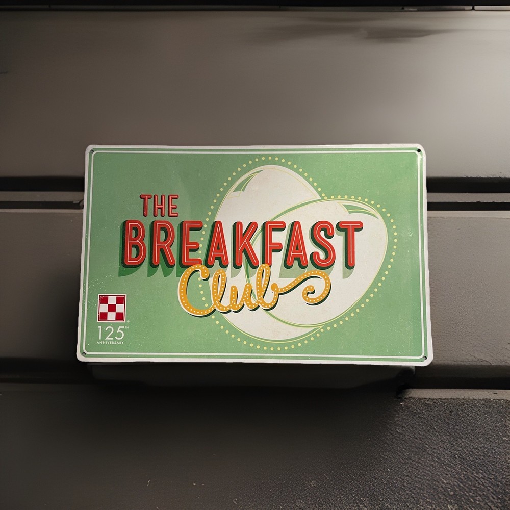The Breakfast Club Wall Art Tin