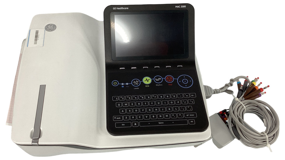 GE MAC 2000 RESTING EKG ECG MACHINE