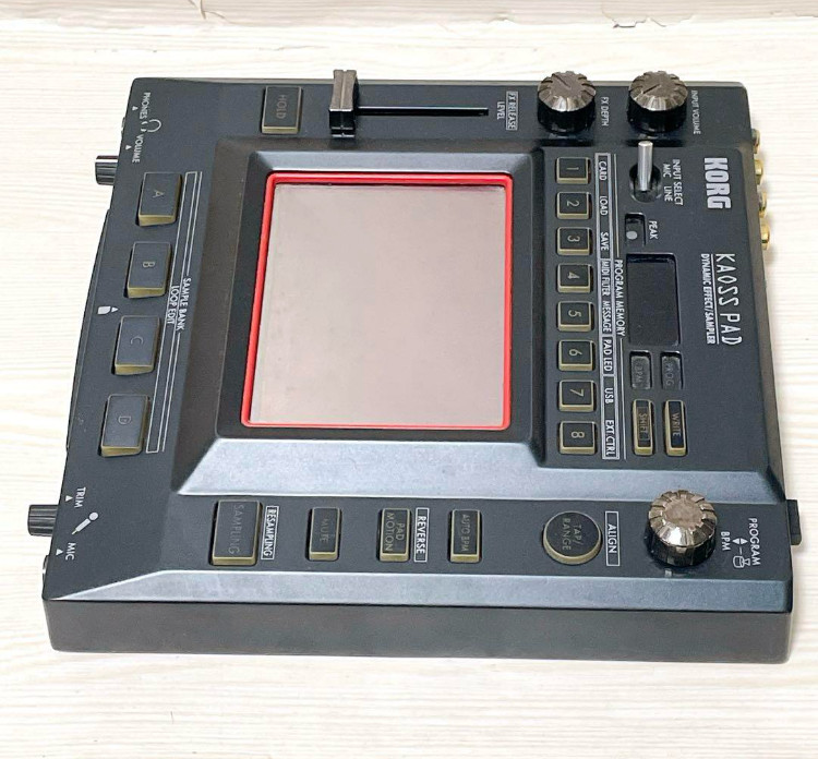 Korg KP-3 KAOSS PAD Dynamic Effect Sampler Sequencer Used Japan Tested