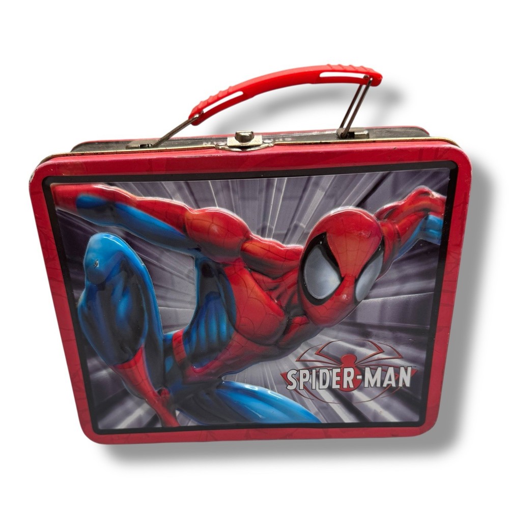 Spiderman 3D lunch box 2003