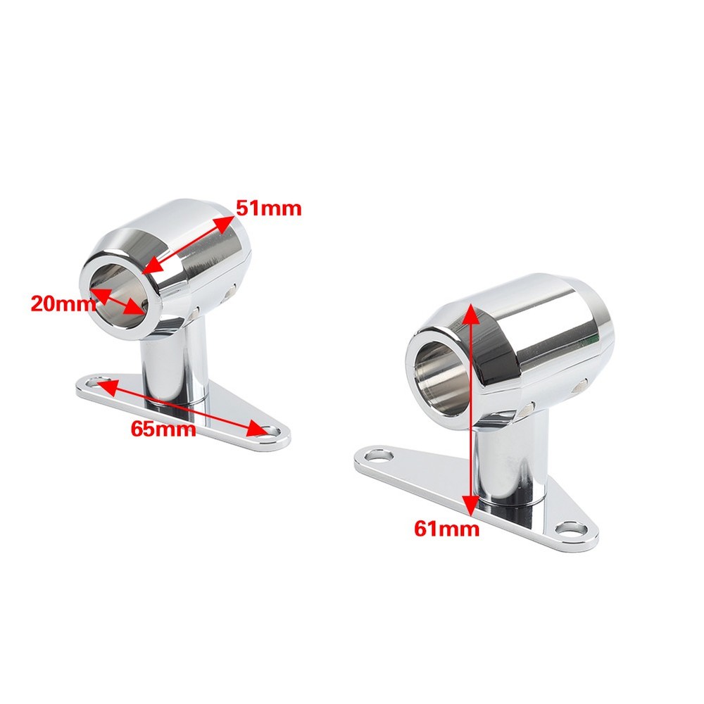 Chrome 0-6" Springer Front End Fork Mudguard Mount For Harley Choppers Custom