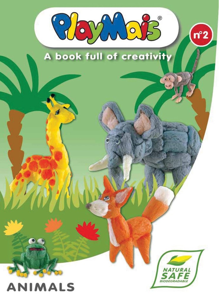 Playmais Book Animals