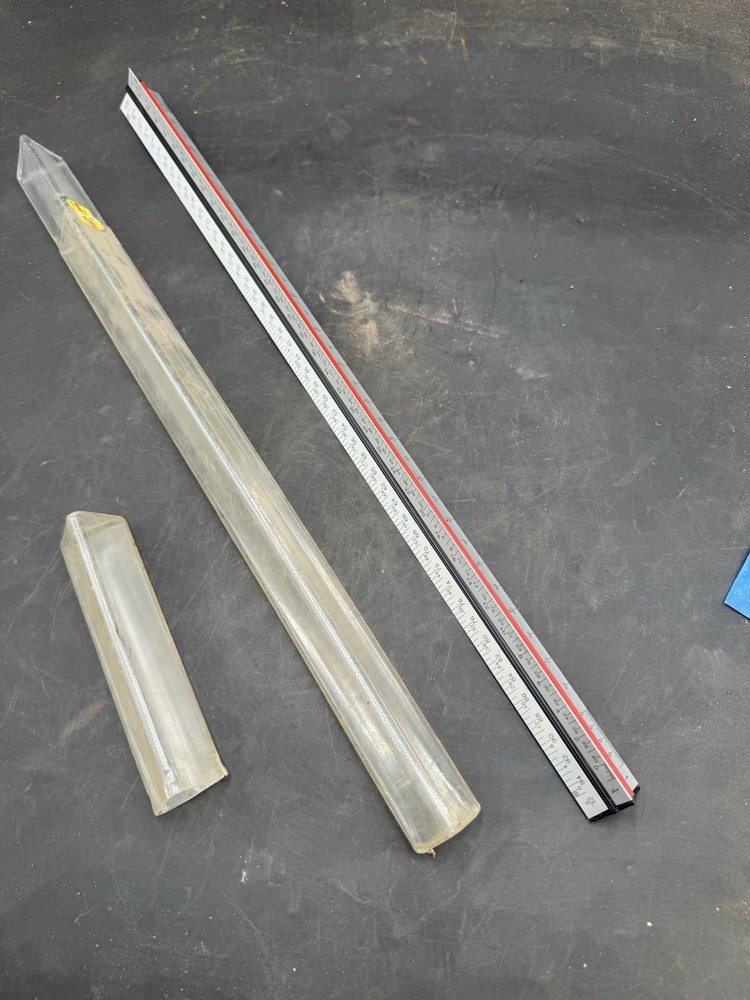 Triangular Scale Scalepro Architect In Case