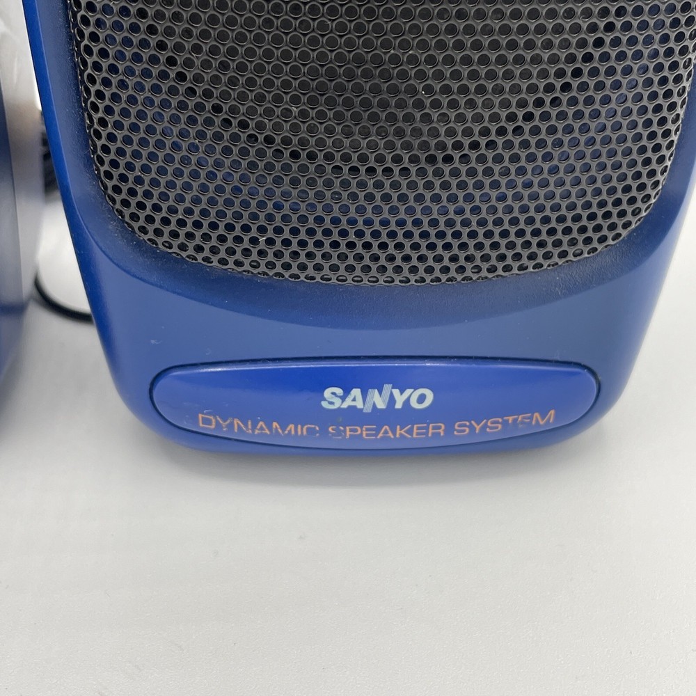 Sanyo CD - AM/FM Speakers ONLY Tested Working