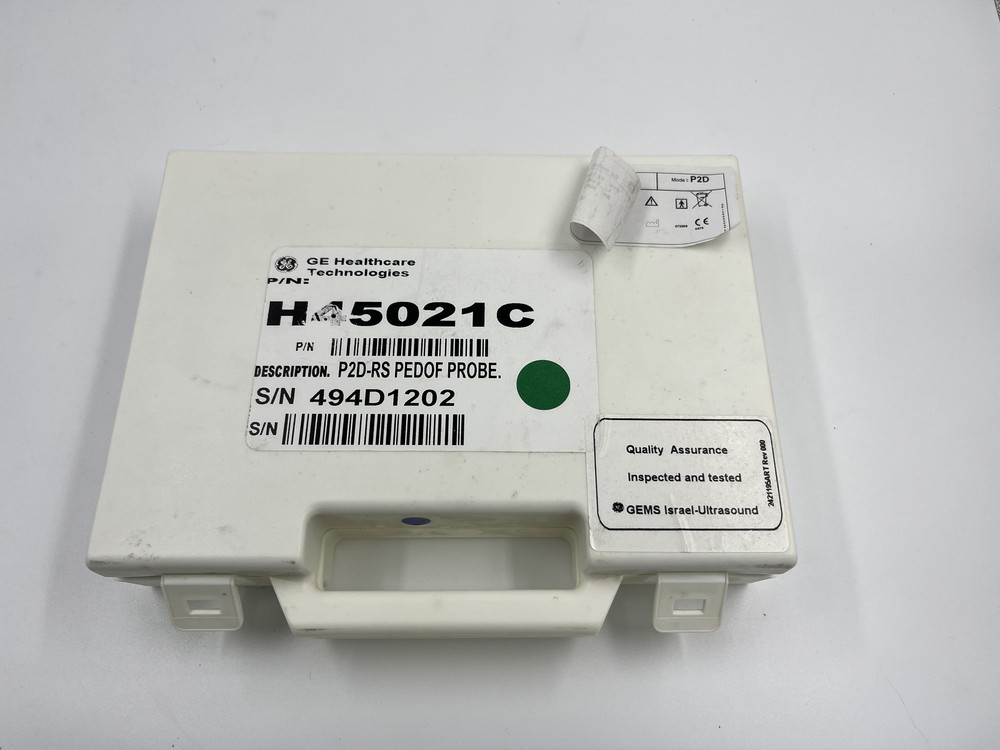 GE Doppler P2D-RS Pencil Array Transducer Ultrasound Probe