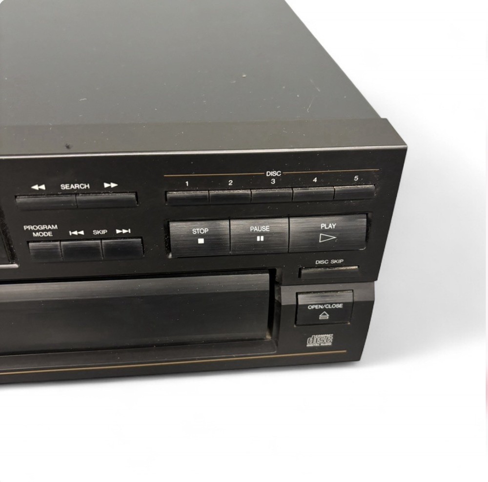 Quasar CD893 5-Disc Compact Disc Changer & Player MASH TESTED Vintage