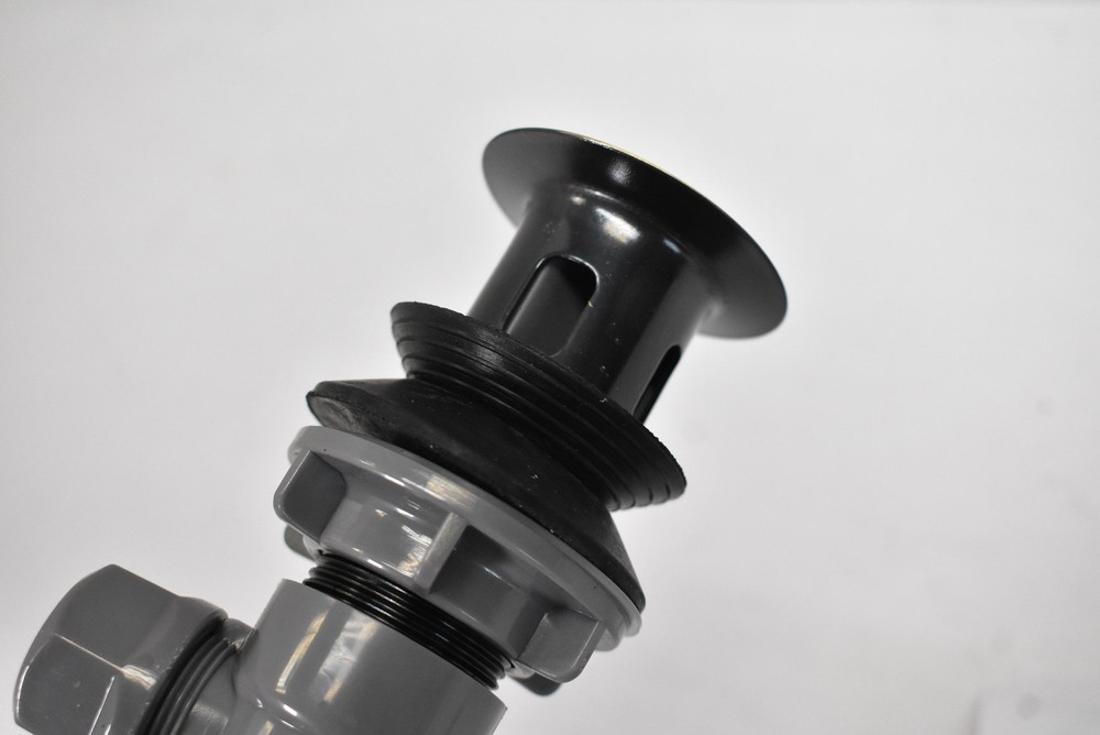 Kingston Overflow Drain Assembly Brushed Brass Kitchen & Bath Pop-Up Kit