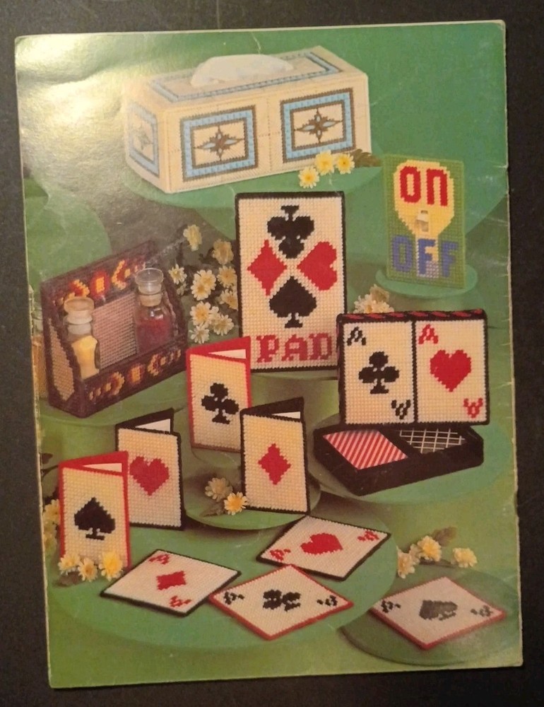 Leisure Arts Creative Projects for Plastic Canvas Pattern Book - Vintage 1982