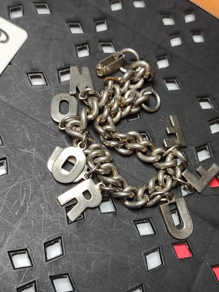 Old Woodruff Charm Bracelet