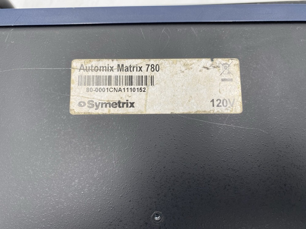Symetrix Automix Matrix 780 Zone Mix Controller & Audio Processor