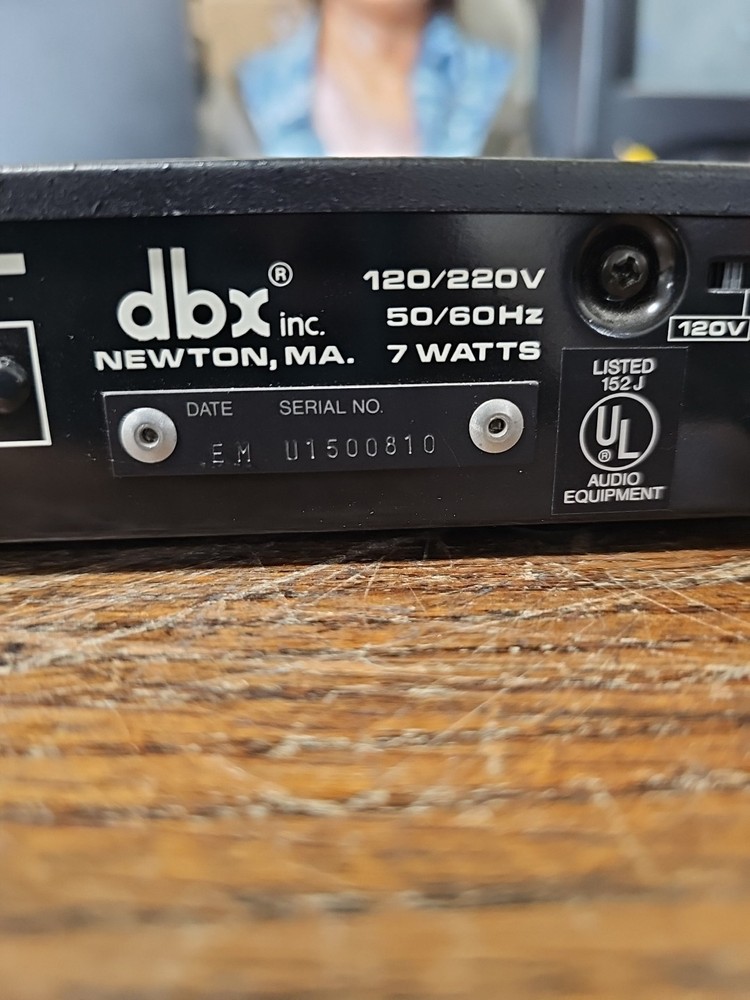DBX 150 TYPE I Noise Reduction System. Powers On Otherwise Untested.(2)