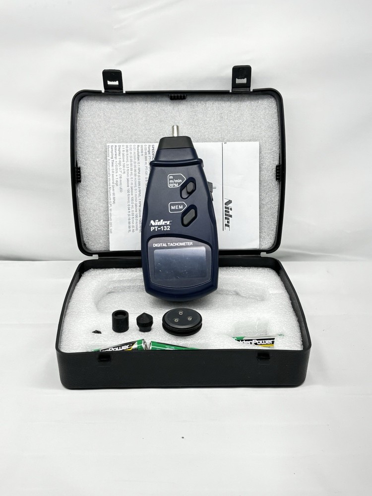 Nidec PT-131 Contact Digital Tachometer