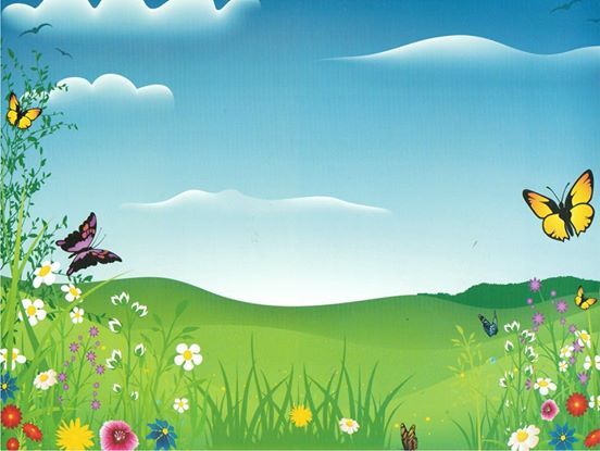 54985 - ATTENDANCE CHART SPRING SCENE