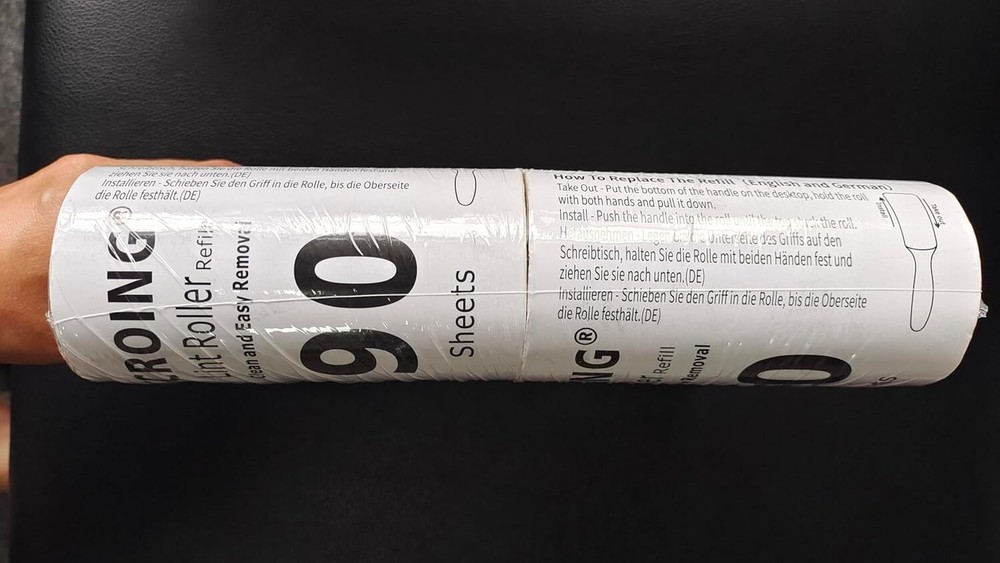 𝙇𝙞𝙣𝙩 𝙍𝙤𝙡𝙡𝙚𝙧𝙨 720 Sheets Lint Roller Value Pack, Works White, Black US