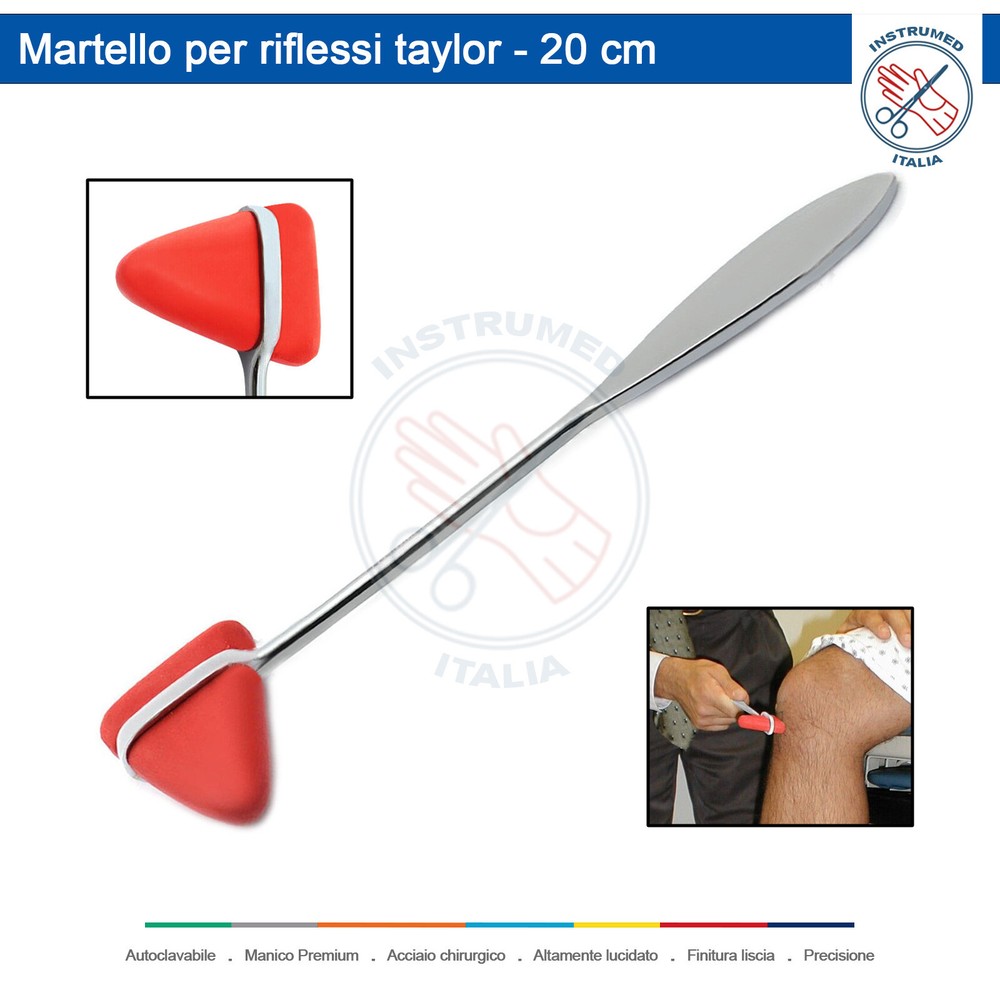 Taylor Hammer Reflex Doctor Neurological Triangular Diagnostic Percussion