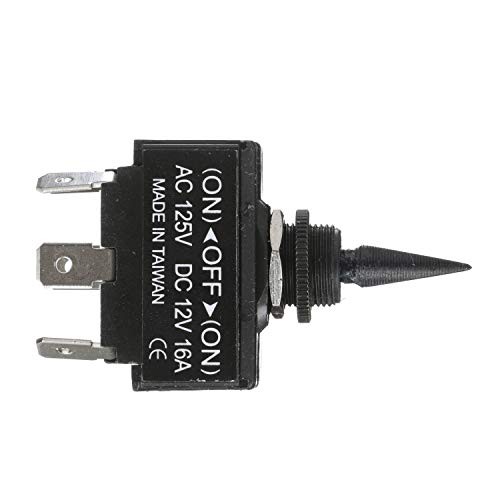 3-Position Toggle Switch, Momentary On/Off/Momentary On