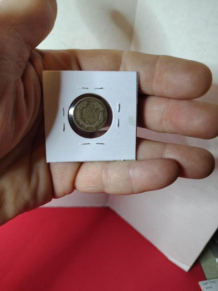 1857 1C Flying Eagle Cent Good