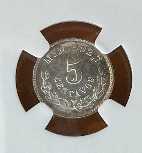 1904MO -M- MEXICO 5C_ NGC MS 64