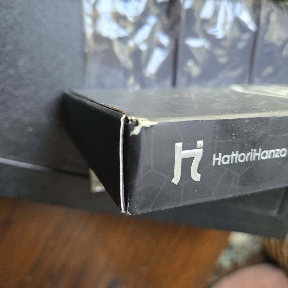 Hattori Hanzo Shears box STORAGE CASE cloth PROTECTER (EMPTY) Authentic