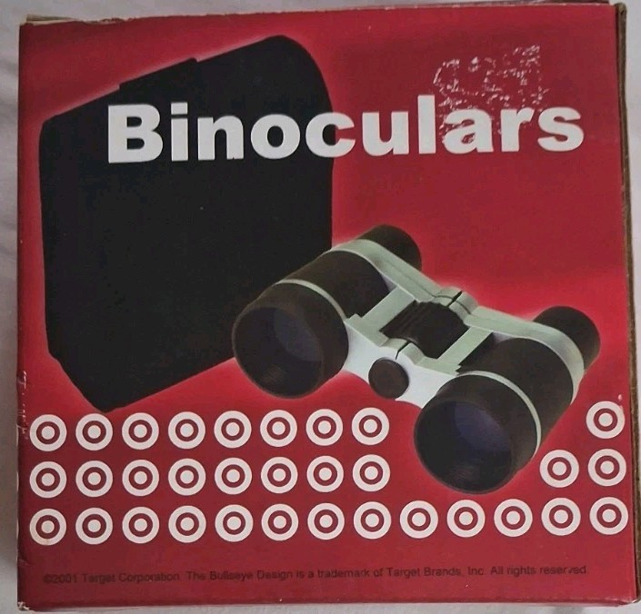 Target Binoculars 2001 Compact Viewing Set With Case & Box Gift Set