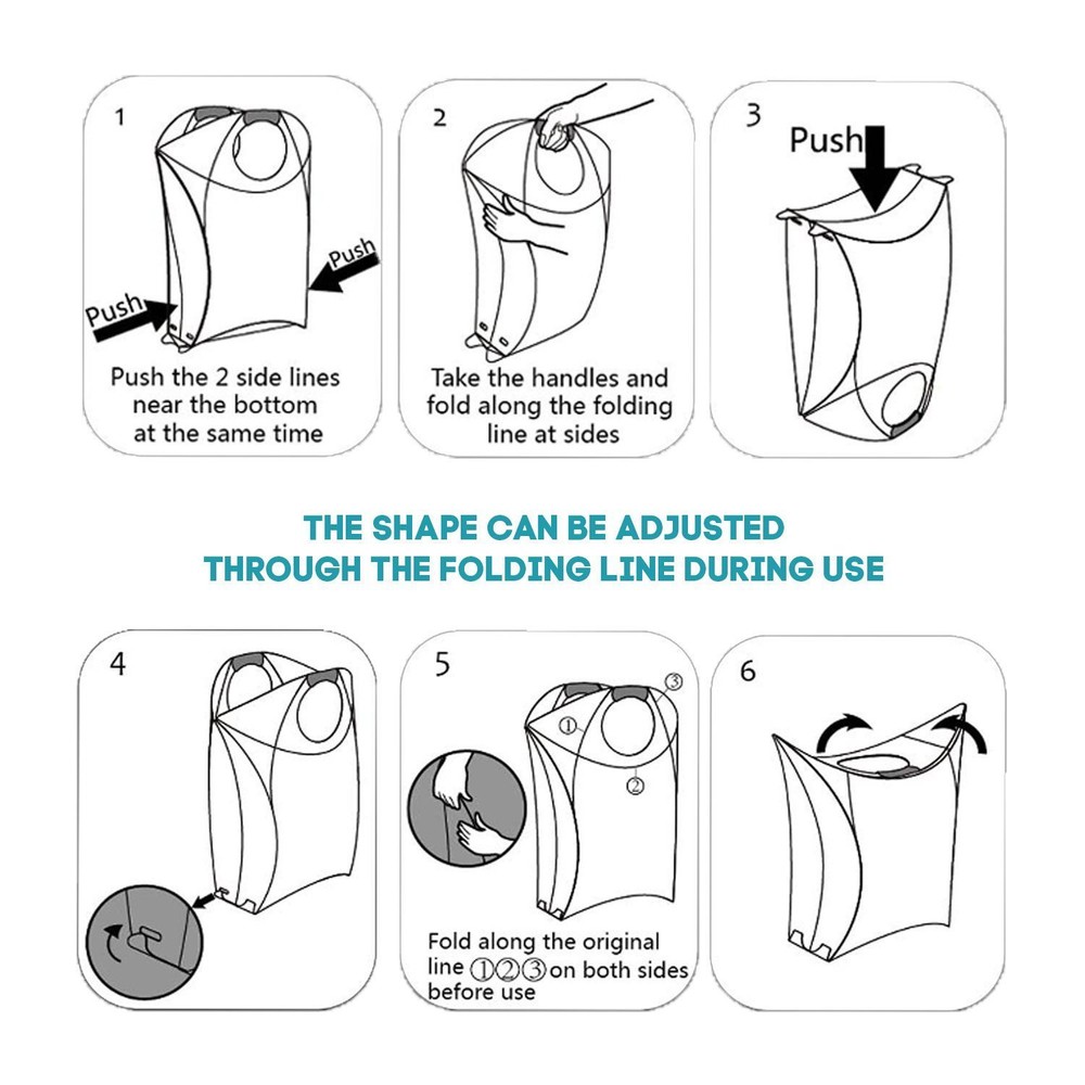 Laundry Hamper Origami Bag