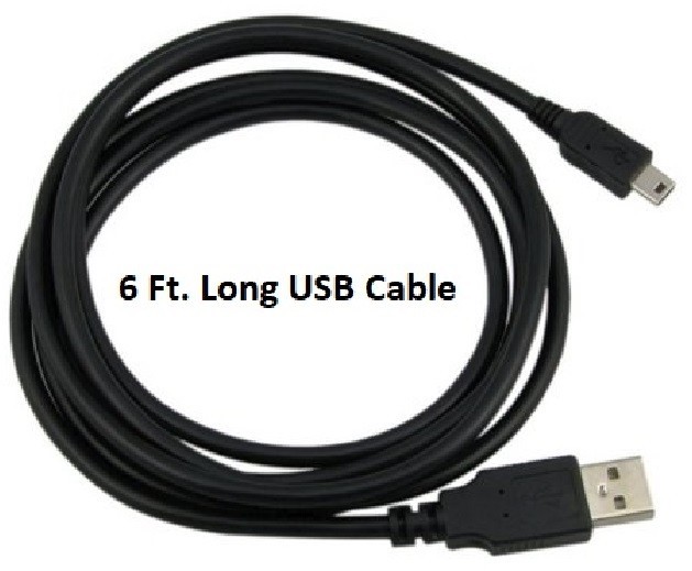 USB Data Cable For Dell USB DVD Drive-DW316. 6 Feet. SHIPS FAST!