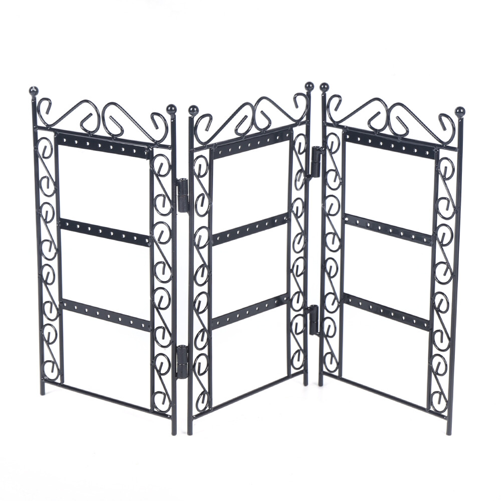 Screen Accessory Rack Jewelry Organizers Earring Holder Display Stand Foldable
