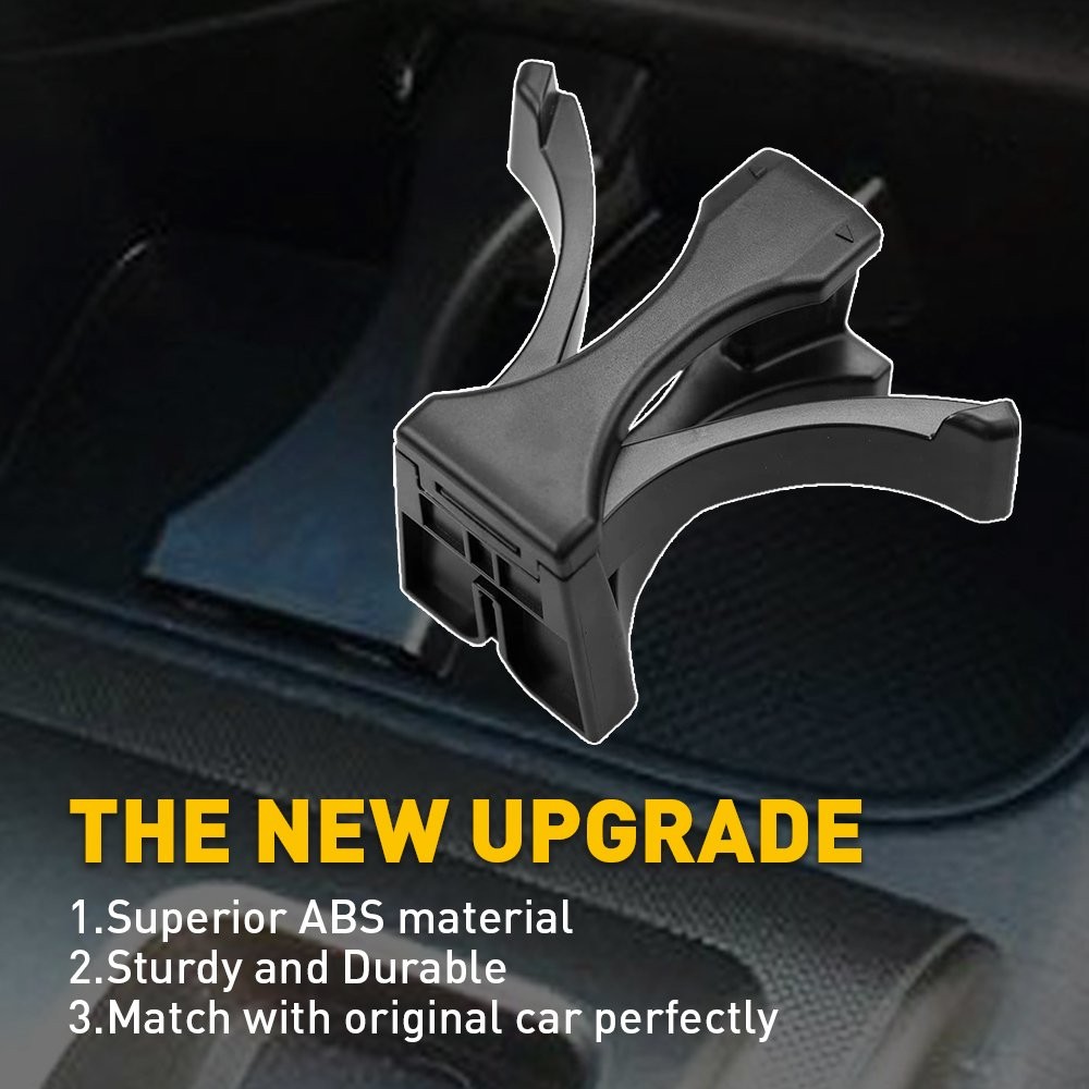 Direct Replacement Cup Holder Insert Divider For 2008-2016 Toyota Sequoia Black`