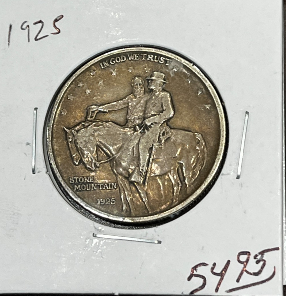 1925 STONE MOUNTAIN COMM. HALF DOLLAR