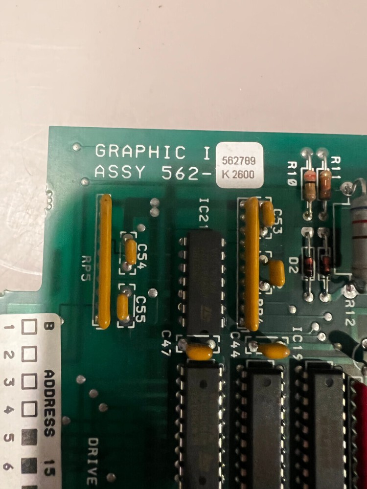 562-789 GRAPHIC I/O BOARD