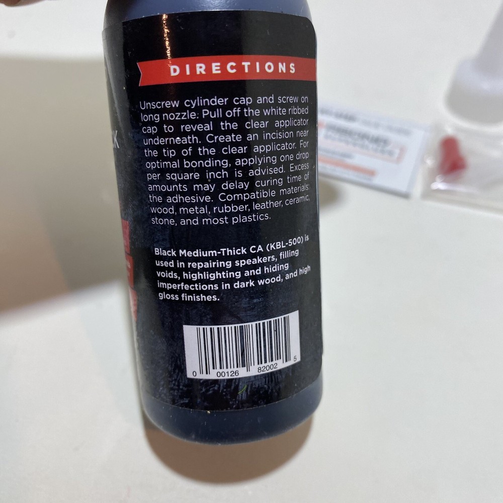 Starbond KBL-500 Black Medium Thick, Premium Rubber