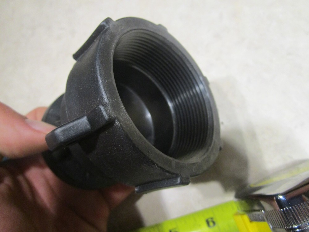 DIXON VALVE & COUPLING QUICK CONNECT ADAPTER POLYPROPYLENE 2" A, S0501