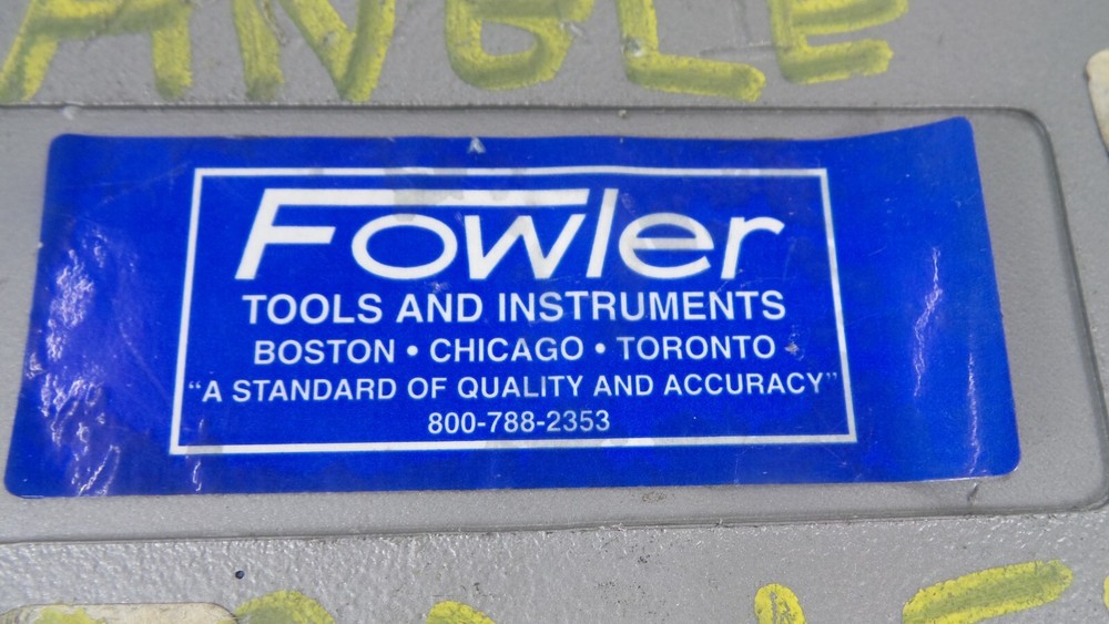 FOWLER 12PC ANGLE BLOCK SET (G123276-2 (IR) EE-8)