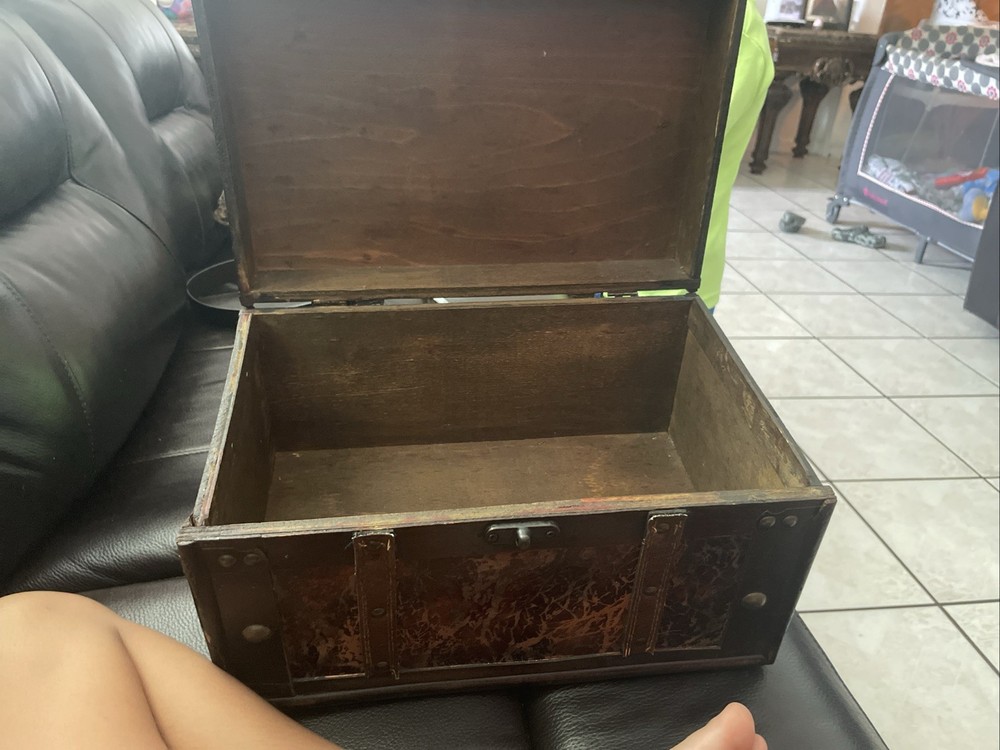 A Chest From The 1800s
