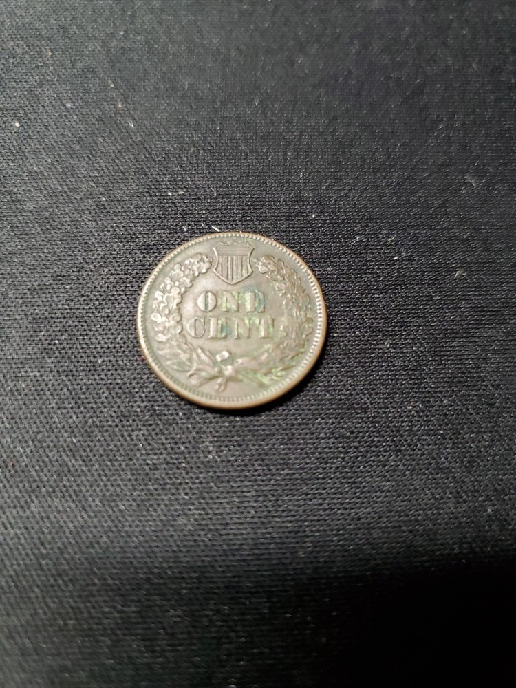 1874 Indian Head CentBronze Composite Penny EF