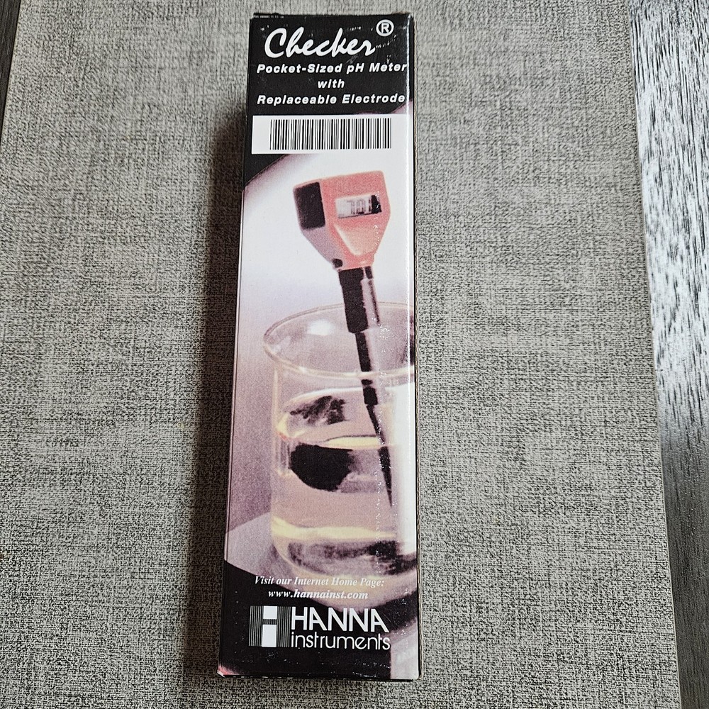 Hanna Instruments Checker Pocket Sized PH Meter Model 98103 - Tested Working