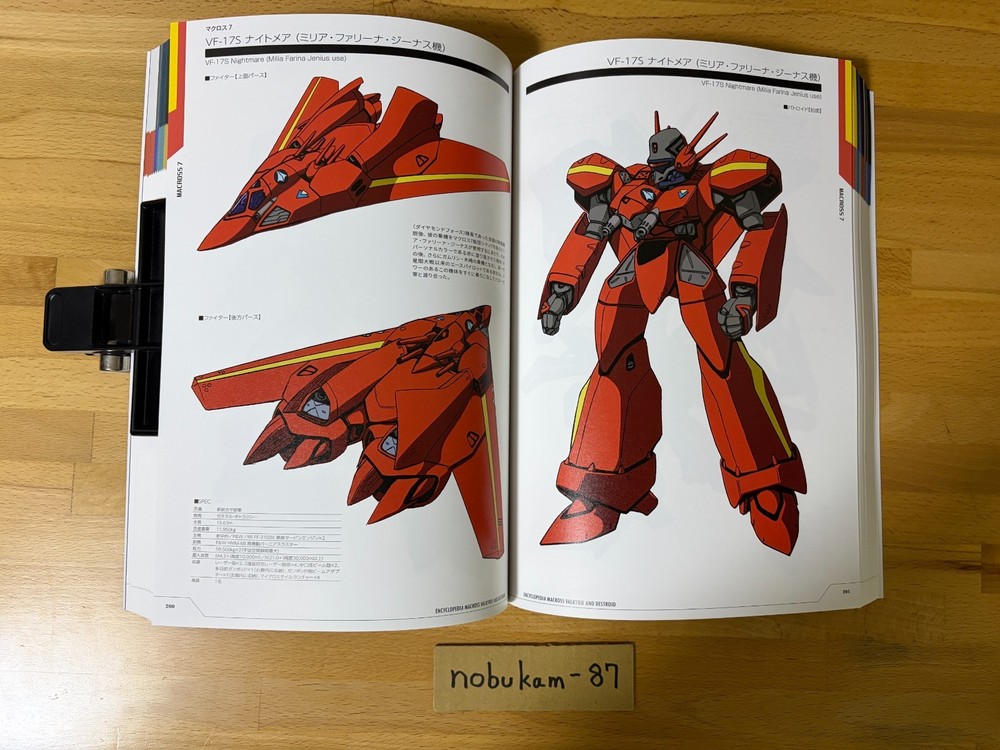 Encyclopedia Macross Valkyrie & Destroid Art Book