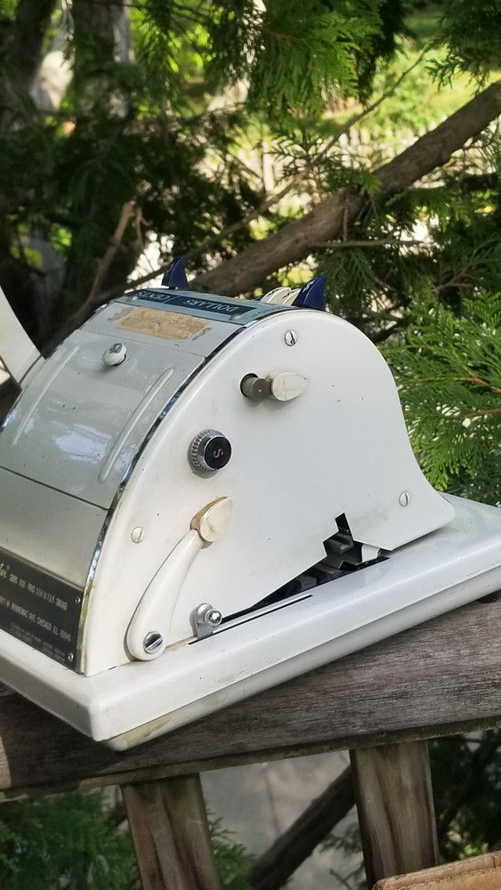 VINTAGE CHECK WRITER PAYMASTER RIBBON WRITER