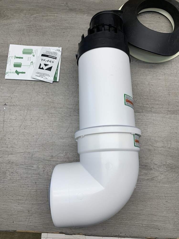 Ubbink 223176PP 12” Horizontal Termination Kit for Condensing (P-4 #6282)