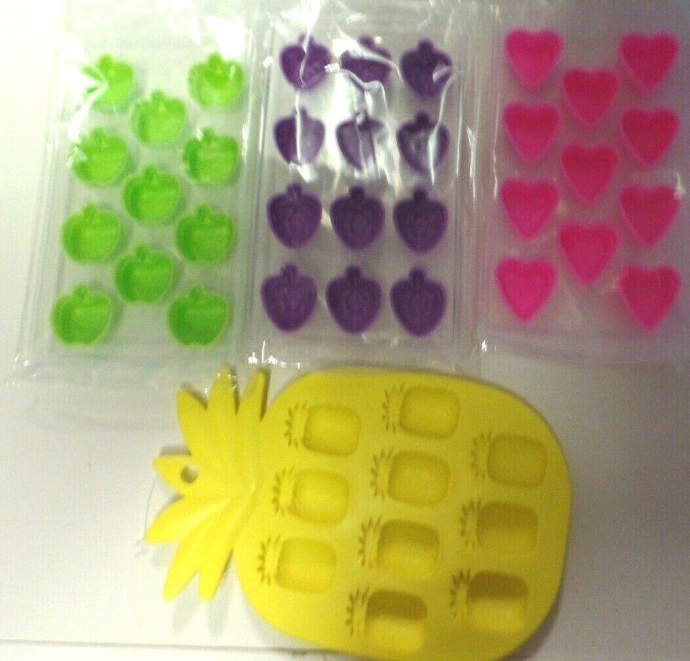 ICE CUBE TRAYS --DIFFERENT SHAPES AND DESIGNS