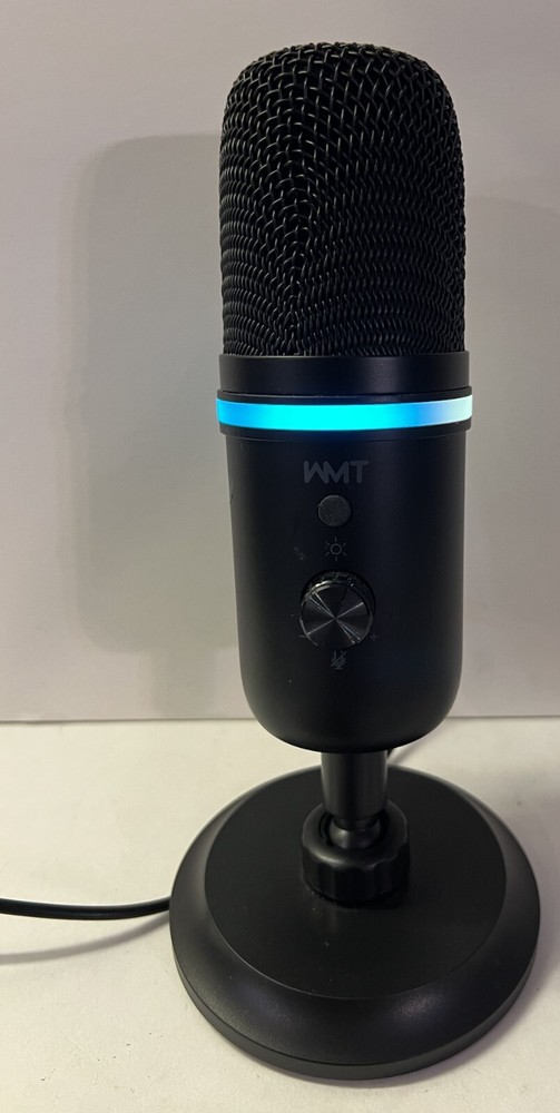 WMT USB Microphone - Condenser for Gaming - Black Missing Type C Cable