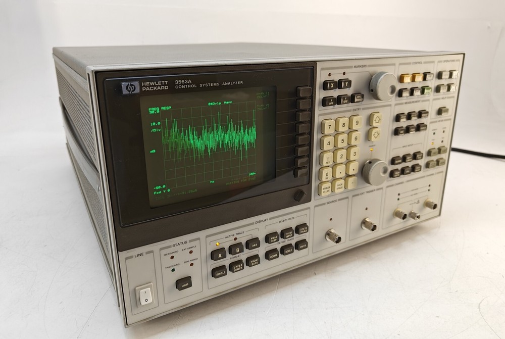 HP 3563A Dynamic Signal / Control System Analyzer with Digital Inputs, 100kHz