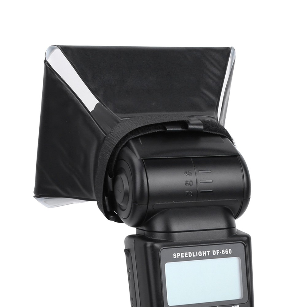 10*13cm Universal Mini Portable Softbox Diffuser For Flash//Speedli Fit⭐