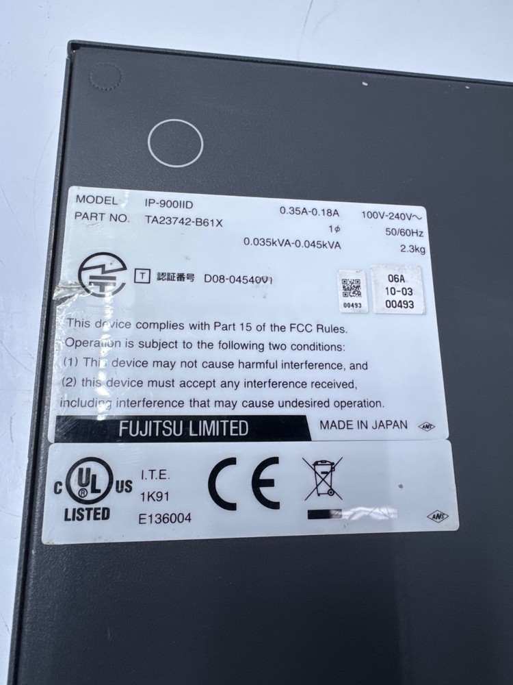 FUJITSU IP-900IID HD/SD Compact Video Decoder