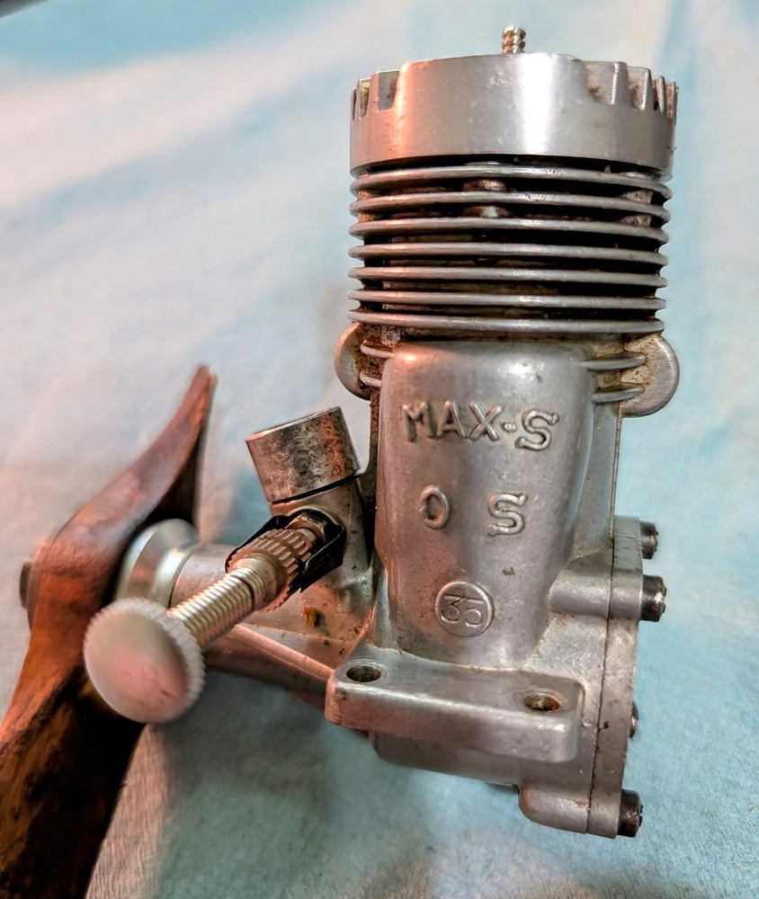 O S MAX-S 35 CONTROL LINE ENGINE, VG CONDITION