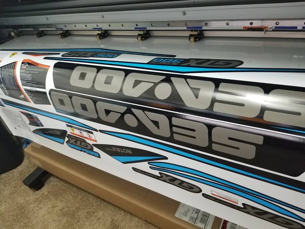 SEADOO GTX 260 LIMITED 2017 Graphics / Decal / Sticker Kit