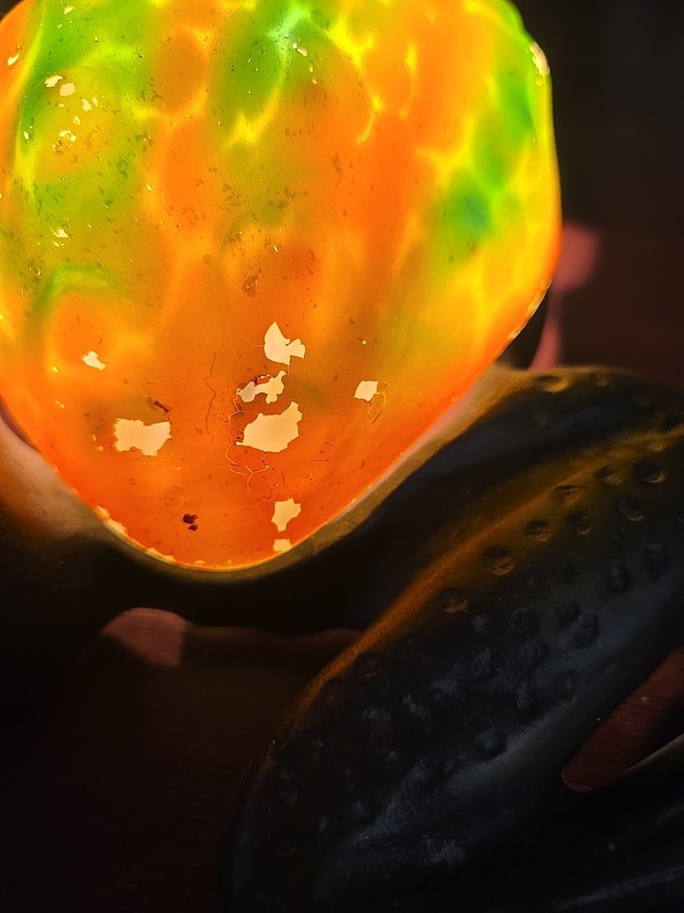 Vintage Castmetal Frog Light